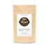 Premium hojicha roasted green tea powder in resealable pouch with low caffeine, smooth nutty flavor and calming tea experience